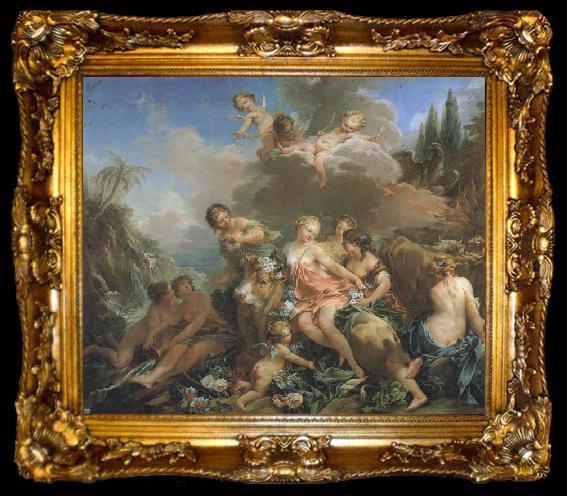 framed  Francois Boucher The Rape of Europa, ta009-2